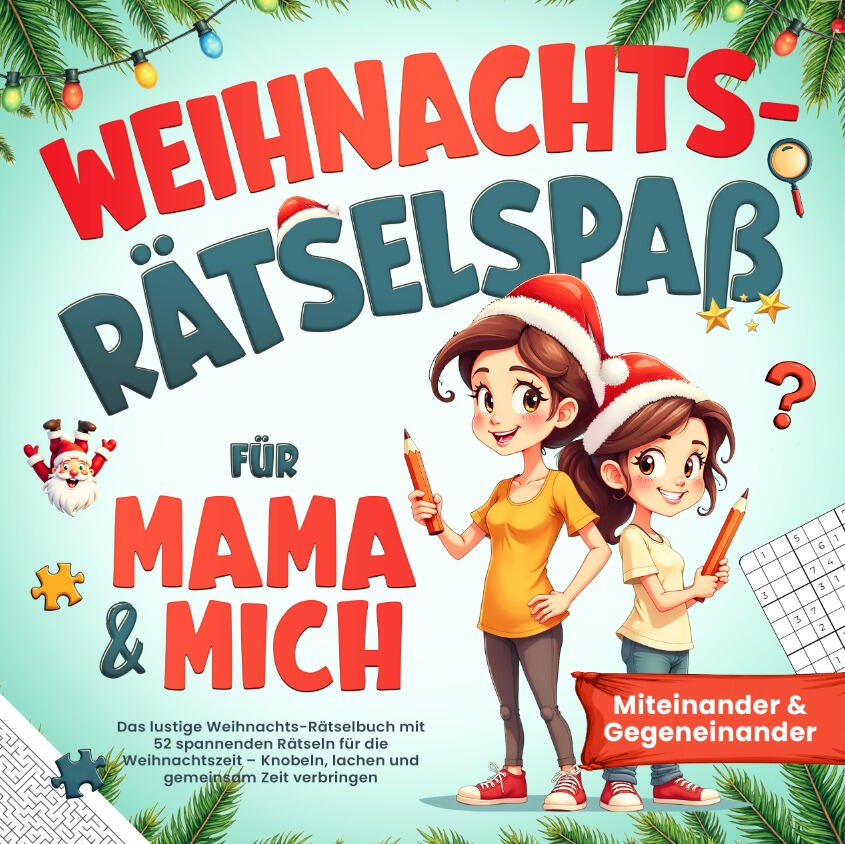 Weihnachtsrästelbuch Für Kinder ab 8-12 Jahren