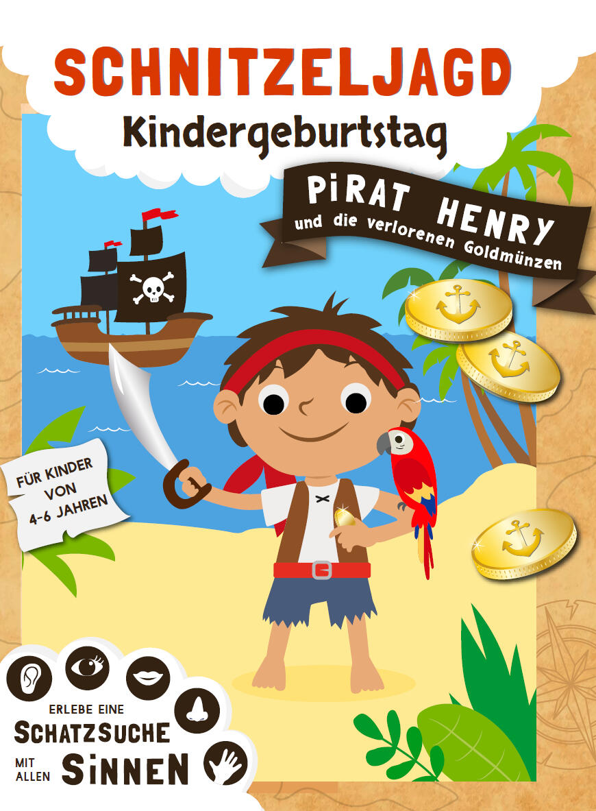 Schnitzeljagd Piraten Kindergeburtstag Schatzsuche