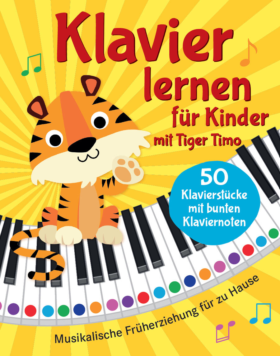 Klavier Lernen Kinder Buch Tiger Timo